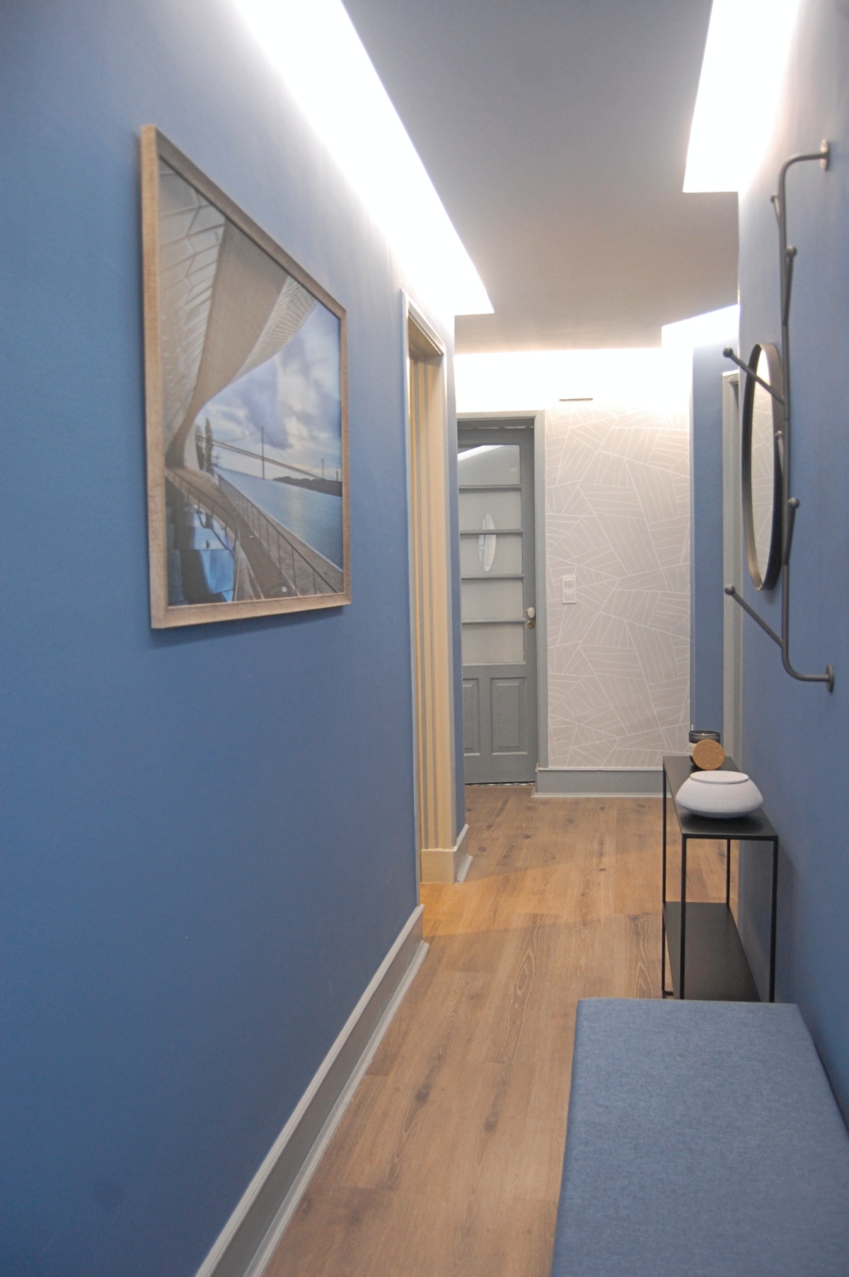 Apartamento minimalista projeto Ocre Design de Interiores